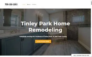 Tinley Park Home Remodeling of Park Forest website