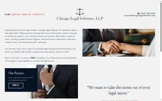 Chicago Legal Solutions, LLP website