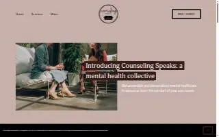 Counseling Speaks website