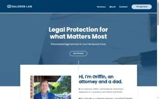 Daleiden Law, LLC website