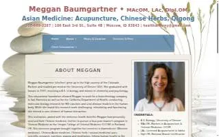 Healing Point Wellness Center website