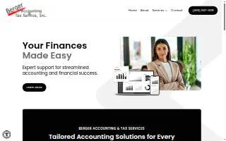 Berger Accounting website