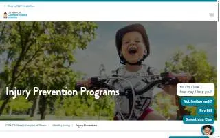 Children's hospital website