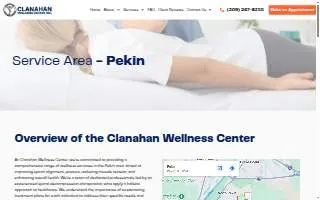 Clanahan Wellness Spinal Decompression Therapy website