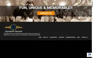 Dynamic Weddings of Pontiac website
