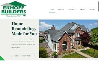 Ekhoff Builders Inc. website