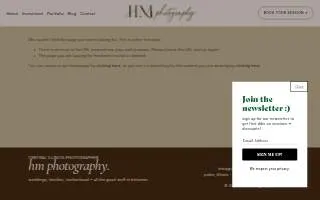HM Photography - Pekin website