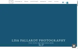 Lisa Pallardy Photography website