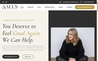 Salus Wellness LLC website