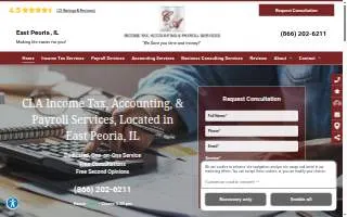 CLA Income Tax, Accounting & Payroll Services website