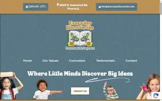 Everyday Discoveries Preschool & Daycare INC website