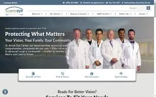 Illinois Eye Center website