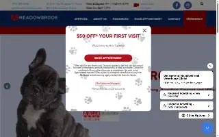 Meadowbrook Veterinary Clinic - North website