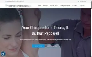 Pepperell Chiropractic website