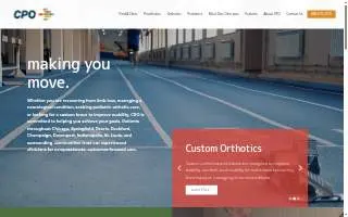 Comprehensive Prosthetics & Orthotics website