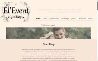 ElEvent Weddings of Plainfield website