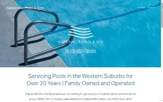 Naperville Pools of Plainfield website