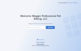 The Welcome Waggin' In-Home Veterinary Care