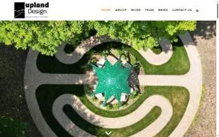 Upland Design website
