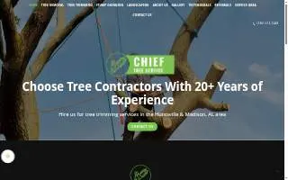 Chief Tree Services & Landscape LLC website