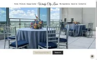 Windy City Linen of Prospect Heights website