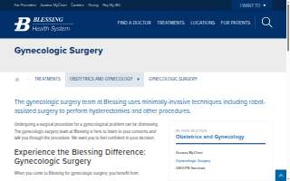 Blessing Obstetrics and Gynecology