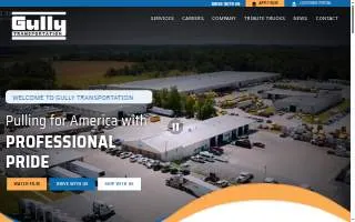 Gully Transportation website