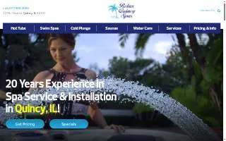 Relax Quincy Spas website