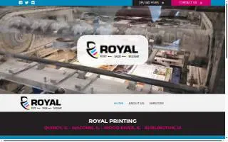 Royal Printing of Quincy website