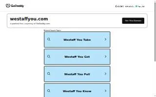 WeStaffYou.com website