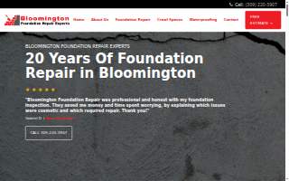 Bloomington Foundation Repair Experts