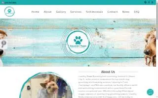 Country Paws Boarding And Grooming website