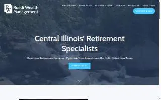 Ruedi Wealth Management, Inc. of Rantoul website