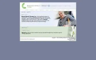 Beyond Speech Therapy Specialists of Richton Park website