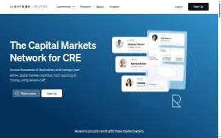 Revere Consulting website