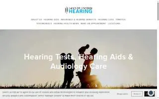 Land of Lincoln Hearing website