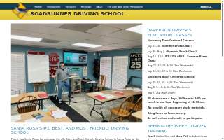 Road Runner, Truck Driving School