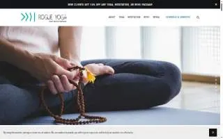 Rogue Yoga website
