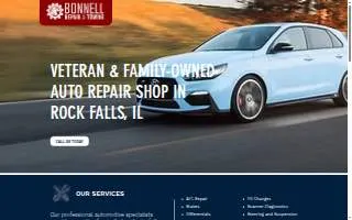 Bonnell Repair & Towing Inc website