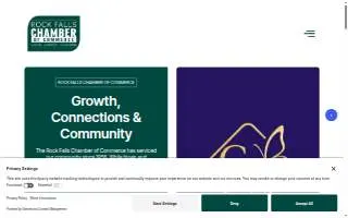 Rock Falls Chamber of Commerce website