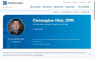 Christopher Hinh, DPM