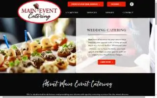 Main Event Catering - Rock Island website