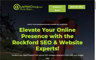 Astute Web Group website