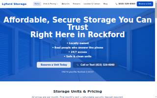 Lyford Storage - Self Storage Facility In Rockford IL