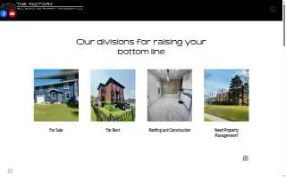 The Factory Real Estate and Property Management LLC website
