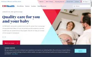 UW Health Spring Brook Rd Clinic Obstetrics and Gynecology Clinic of Rockford website