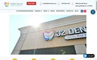 32 Dental 4U website