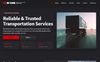 BH Trans Inc website