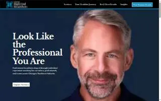 Chicago High-End Headshots website
