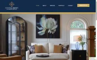 Cynthia Brown Interior Design LLC website
